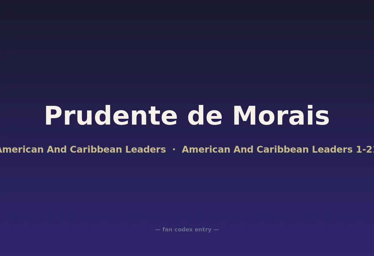 Prudente de Morais